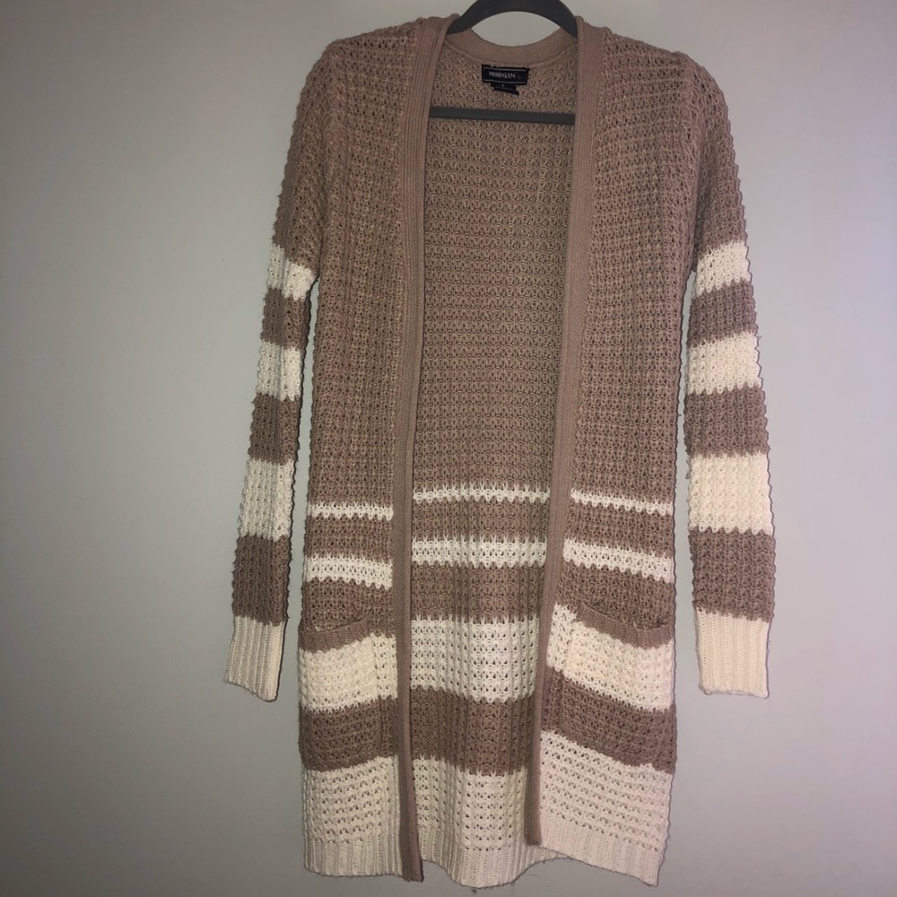 Striped cardigan